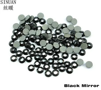 SINUAN Crystal Hotfix Round Rhinestones Flatback Rhinestone For Fabric 2Mm 3Mm 4Mm Crystal For Crafts Black Mirror Diy Stone
SINUAN Crystal Hotfix Round Rhinestones Flatback Rhinestone For Fabric 2Mm 3Mm 4Mm Crystal For Crafts Black Mirror Diy Stone