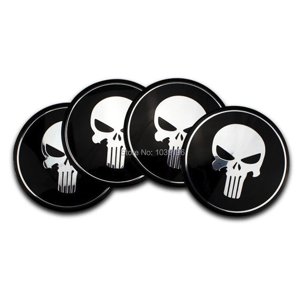 4 x Car Styling Black Punisher Skull 3D Metal Chrome Aluminium Alloy Wheel Center Cap Stickers Wheel Hub Cap Decals Emblems
4 x Car Styling Black Punisher Skull 3D Metal Chrome Aluminium Alloy Wheel Center Cap Stickers Wheel Hub Cap Decals Emblems