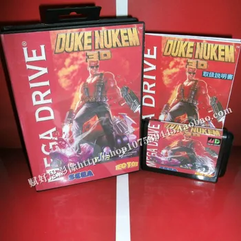 Sega MD game - Duke nukem 3D with Box and Manual for 16 bit Sega MD game Cartridge Megadrive Genesis system
Sega MD game - Duke nukem 3D with Box and Manual for 16 bit Sega MD game Cartridge Megadrive Genesis system