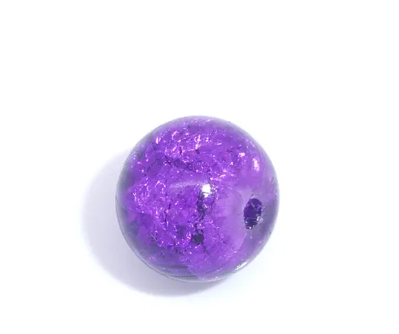 DoreenBeads Glass Loose Beads Round Purple Crackle About 8mm( 3/8") Dia, Hole: Approx 1.2mm, 45 PCs
DoreenBeads Glass Loose Beads Round Purple Crackle About 8mm( 3/8") Dia, Hole: Approx 1.2mm, 45 PCs