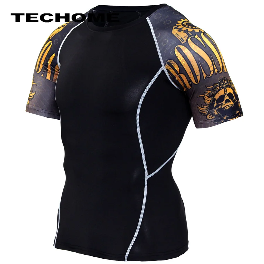 Brand Clothing 3D T-shirts Men Compression Shirt Men MMA Tshirt Short Sleeve Quick dry Workout Bodybuilding Fitness Tops T shirt
Brand Clothing 3D T-shirts Men Compression Shirt Men MMA Tshirt Short Sleeve Quick dry Workout Bodybuilding Fitness Tops T shirt