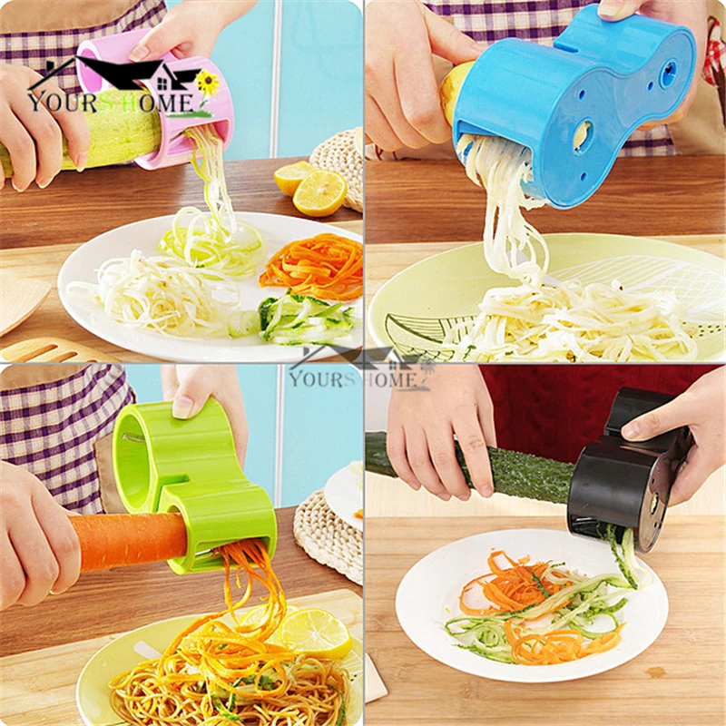 Multifunction Spiral Vegetable Slicerss Double Grater Premium Noodle Cutter Zucchini Pasta Spaghetti Maker Knife Sharpener
Multifunction Spiral Vegetable Slicerss Double Grater Premium Noodle Cutter Zucchini Pasta Spaghetti Maker Knife Sharpener