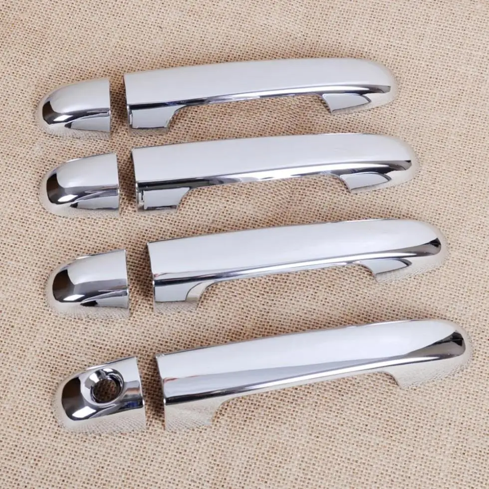 CITALL New Car Stylings Chrome Door Handle Cover Trim Moldings for Hyundai Elantra (HD) i30 (FD) 2007 2008 2009 2010 2011