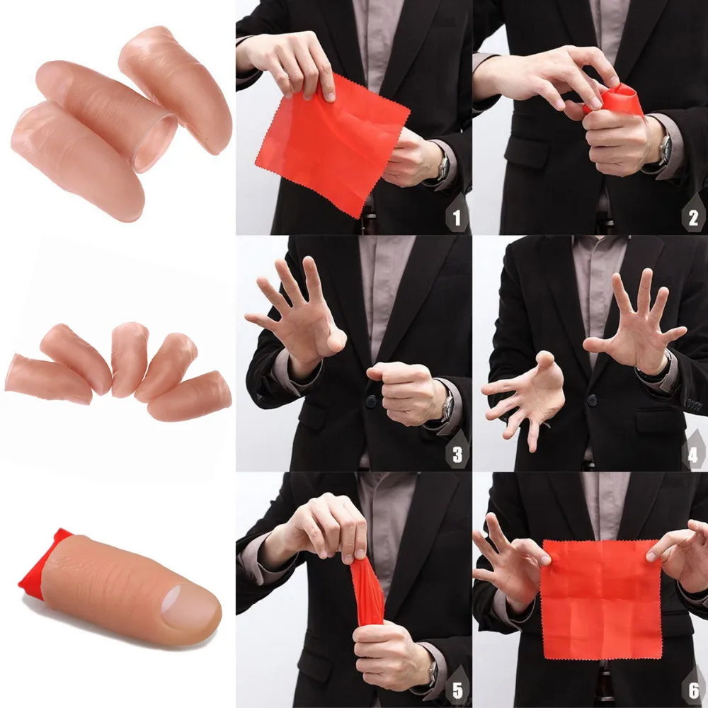 Soft Plastic With A Large Nail Magic Finger Sets Simulation Thumb American Thumb Sets False Finger Magic Show Props
Soft Plastic With A Large Nail Magic Finger Sets Simulation Thumb American Thumb Sets False Finger Magic Show Props