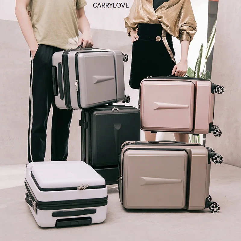 CARRYLOVE Luggage,20-inch men's business boarding Box,Universal wheel suitcase,New front computer bag
CARRYLOVE Luggage,20-inch men's business boarding Box,Universal wheel suitcase,New front computer bag