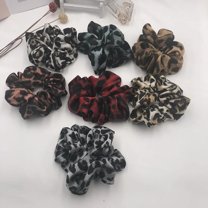 Leopard Pattern Ladies Stretch Ponytail Hair Bands Elastic Headbands Women's Scrunchies Solid Headwear Hair Accessories
Leopard Pattern Ladies Stretch Ponytail Hair Bands Elastic Headbands Women's Scrunchies Solid Headwear Hair Accessories