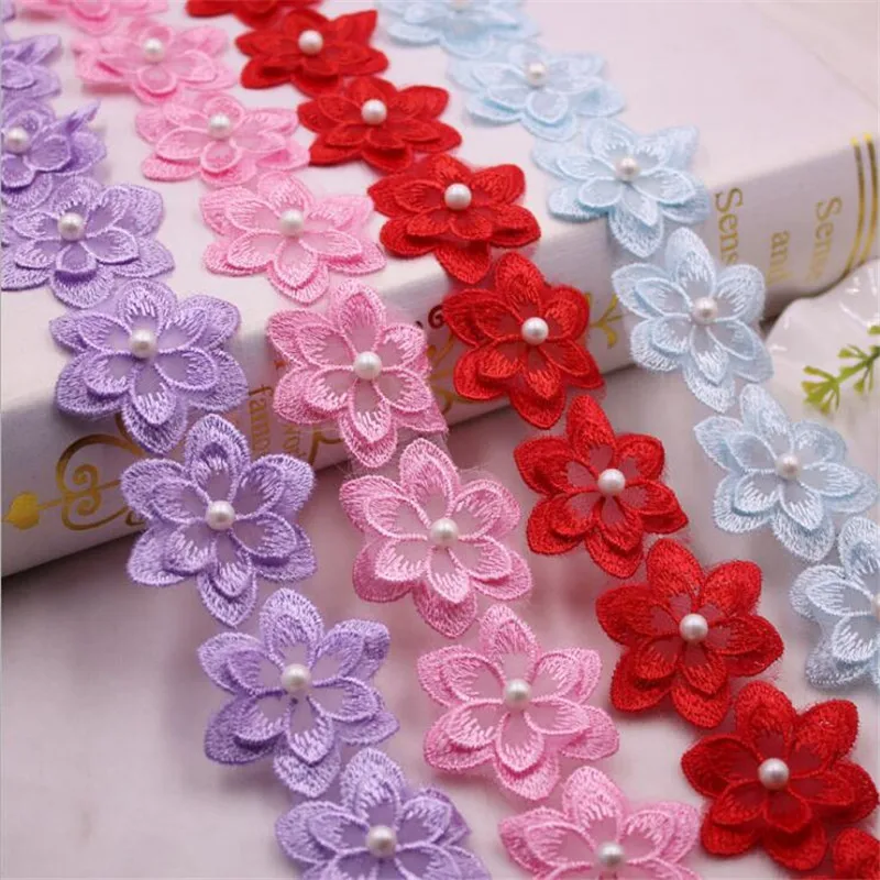 Pearl Lace Flower For Dress Ribbon Lace Trim Knitting Wedding Embroidered DIY Handmade Patchwork Sewing Supplies Craft
Pearl Lace Flower For Dress Ribbon Lace Trim Knitting Wedding Embroidered DIY Handmade Patchwork Sewing Supplies Craft