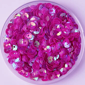 50g(10000pcs) 4mm Cup Loose Sequins Round Paillette Wedding Garment Accessory Sewing Craft Rose Red AB Spangles
50g(10000pcs) 4mm Cup Loose Sequins Round Paillette Wedding Garment Accessory Sewing Craft Rose Red AB Spangles