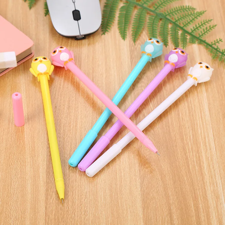 24 Pcs Creative Stationery Owl Neutral Pen Lovely Student Exam Black Cartoon Office Supplies Signed Pen Wholesale
24 Pcs Creative Stationery Owl Neutral Pen Lovely Student Exam Black Cartoon Office Supplies Signed Pen Wholesale