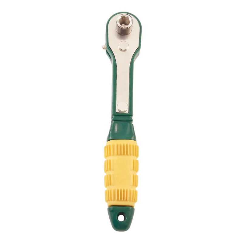 1PC New 6.35mm Mini 1/4 Head Screwdriver Pole Ratchet Socket Wrench With Dual-Head Car Repair Tool Accessory Hand Tools
1PC New 6.35mm Mini 1/4 Head Screwdriver Pole Ratchet Socket Wrench With Dual-Head Car Repair Tool Accessory Hand Tools