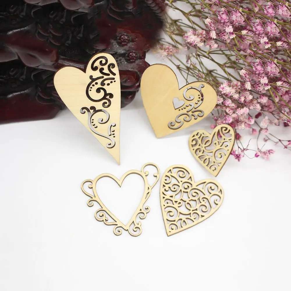 5pcs/set Hollow Heart Wooden Figurines Crafts DIY Embellishment Scrapbooking Cards Wall Decoration Ornament
5pcs/set Hollow Heart Wooden Figurines Crafts DIY Embellishment Scrapbooking Cards Wall Decoration Ornament