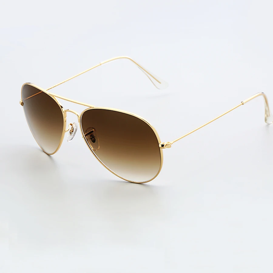 3025 aviation sunglasses polarized 58mm gradient brown glass lens men women mirror pilot sunglass glasses sol gafas UV400
3025 aviation sunglasses polarized 58mm gradient brown glass lens men women mirror pilot sunglass glasses sol gafas UV400