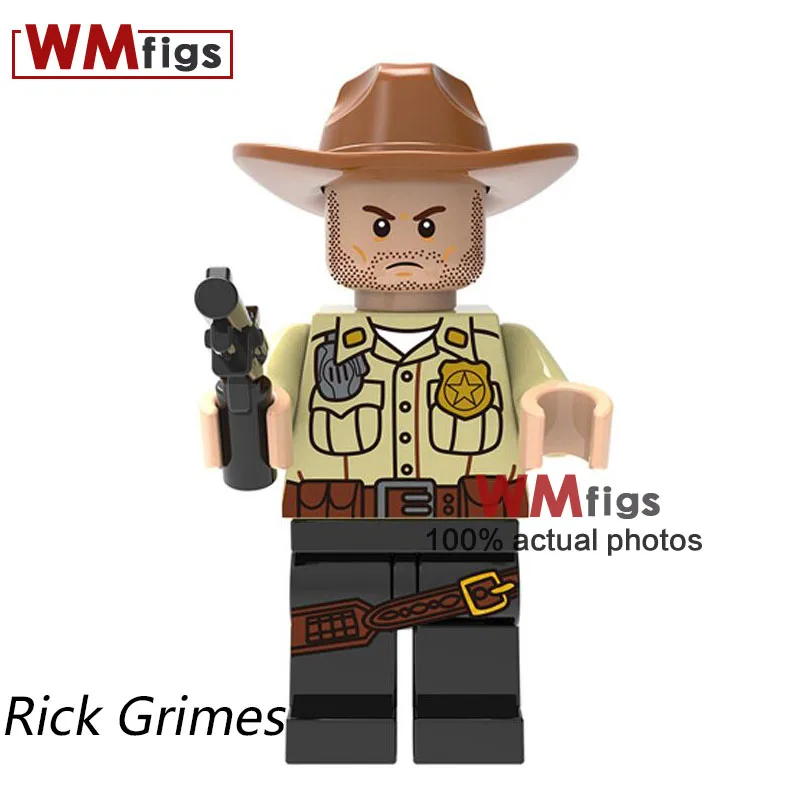 Single Rick Grimes Walking Dead Zombie Horror TV Action Figures Building Blocks Gifts Learning Toys for Children Friends Kids
Single Rick Grimes Walking Dead Zombie Horror TV Action Figures Building Blocks Gifts Learning Toys for Children Friends Kids