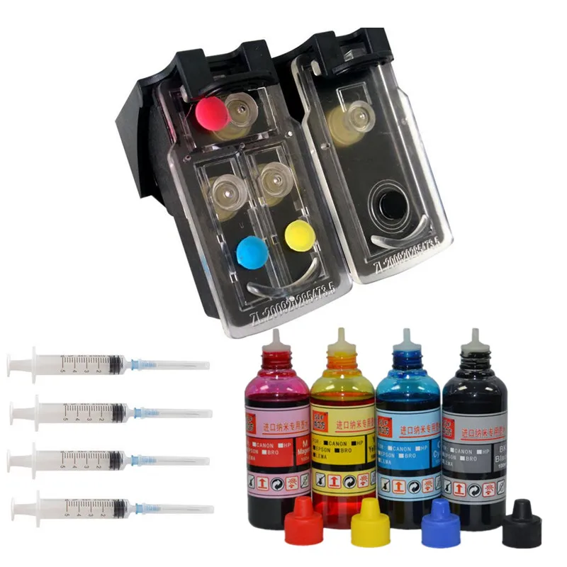 PG510 CL511 Refillable ink cartridge with 4 color ink for Canon Pixma IP2700 MP240 MP250 MP260 MP270 MP280 MP480 MP490
PG510 CL511 Refillable ink cartridge with 4 color ink for Canon Pixma IP2700 MP240 MP250 MP260 MP270 MP280 MP480 MP490