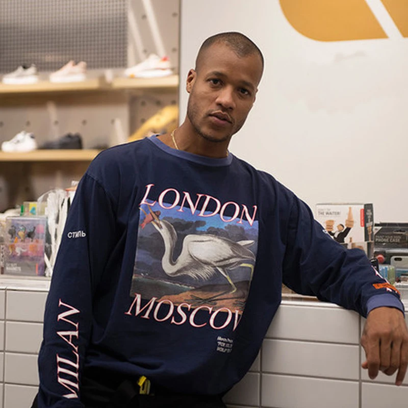 Red-crowned Crane Show House Heron Preston T-shirt Fashion Long Sleeves T-shirts Streetwear Men Women 1:1 High Quality T-shirts
Red-crowned Crane Show House Heron Preston T-shirt Fashion Long Sleeves T-shirts Streetwear Men Women 1:1 High Quality T-shirts