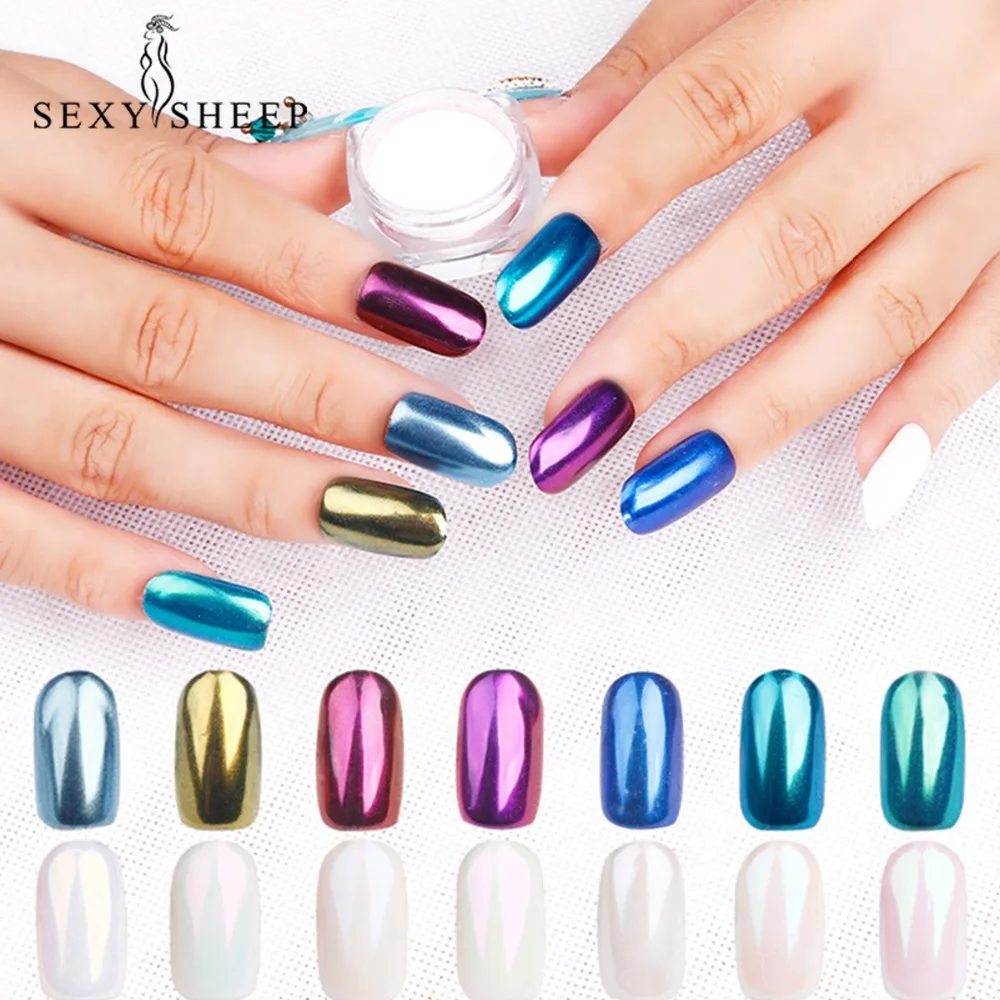 SEXYSHEEP Nail Art Mirror Glitter Flakes Sequins UV Gel Polish Decorations Chrome Pigment Manicure Holographic Nail Powder
SEXYSHEEP Nail Art Mirror Glitter Flakes Sequins UV Gel Polish Decorations Chrome Pigment Manicure Holographic Nail Powder