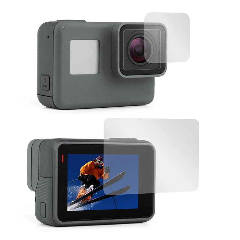 2pcs Lens + Screen tempered glass Film Protector for GoPro Hero 5 6 7 Black Edition Hero 2018 Camera Lenses&Display Screen Film
2pcs Lens + Screen tempered glass Film Protector for GoPro Hero 5 6 7 Black Edition Hero 2018 Camera Lenses&Display Screen Film
