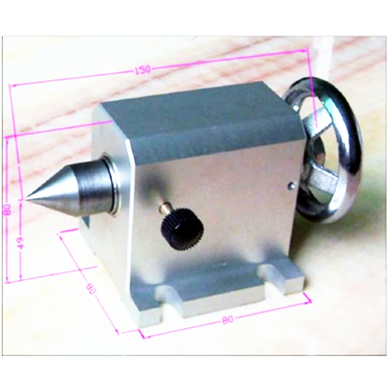 CNC tailstock 4 Axis suitable CNC Router Engraver Milling Machine