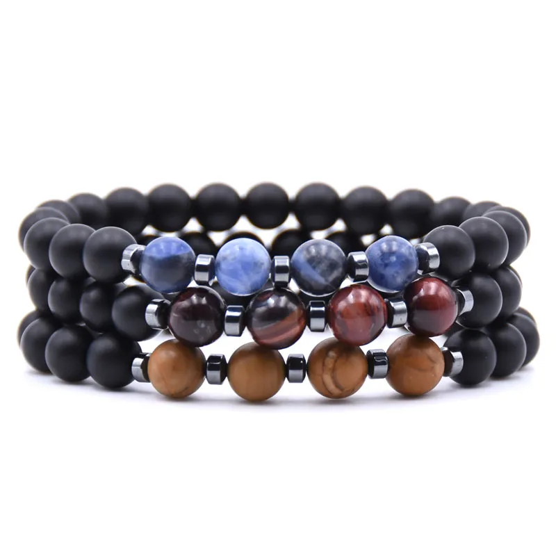 8mm beads Matte Natural Stone Bracelets For Women and Men Spacer beads bracelet Jewelry pulseras
8mm beads Matte Natural Stone Bracelets For Women and Men Spacer beads bracelet Jewelry pulseras