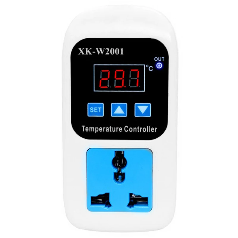 Digital Led Thermometer Temperature Controller Thermostat Incubator Control Microcomputer Delay Start With Probe 110-220V 1500
Digital Led Thermometer Temperature Controller Thermostat Incubator Control Microcomputer Delay Start With Probe 110-220V 1500