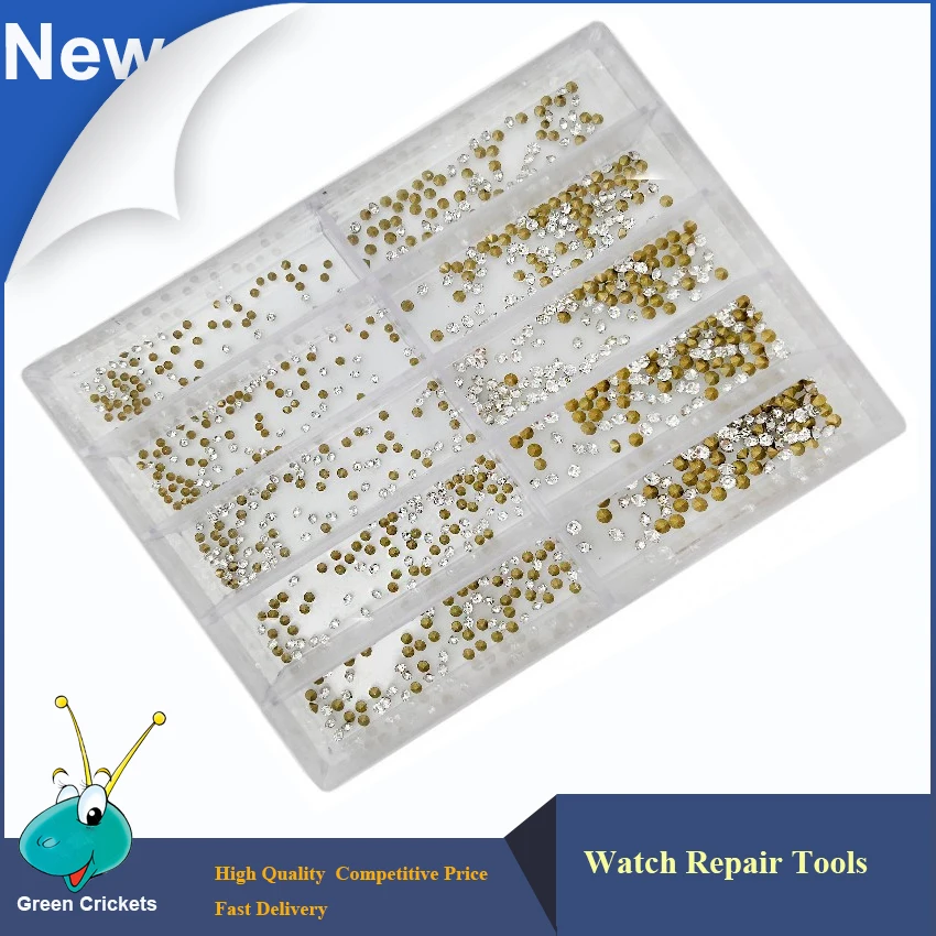 Wholesale 1000pcs/box Middle East Diamond PP5~PP14 10 Assort size Watches Parts Replacement Rhinestone Diamond
Wholesale 1000pcs/box Middle East Diamond PP5~PP14 10 Assort size Watches Parts Replacement Rhinestone Diamond
