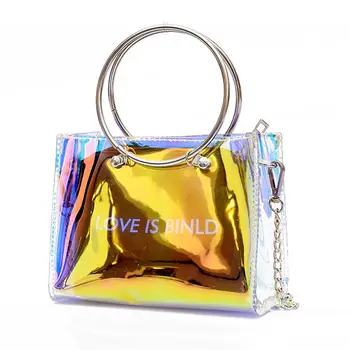 NEW-Fashion Women Bag Set Shoulder Bag+Clutch For Teenage Girls Fashion Laser-Jelly Crossbody Bag Circle Handle Tote Gold
NEW-Fashion Women Bag Set Shoulder Bag+Clutch For Teenage Girls Fashion Laser-Jelly Crossbody Bag Circle Handle Tote Gold
