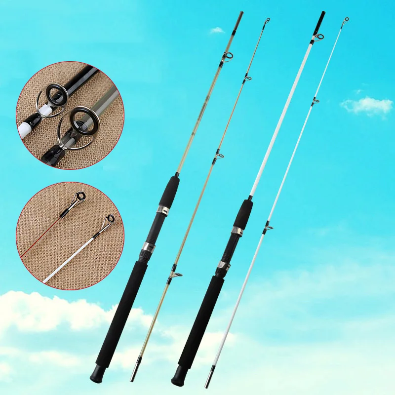 FRP Fishing Rod Super Hard Powerful Travel Fishing Tackle Saltwater Pole Rod BHD2
FRP Fishing Rod Super Hard Powerful Travel Fishing Tackle Saltwater Pole Rod BHD2
