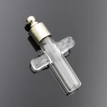 20pcs/lot cross shape glass vial pendant seals O rings screw cap perfume essential oil bottle pendant
20pcs/lot cross shape glass vial pendant seals O rings screw cap perfume essential oil bottle pendant