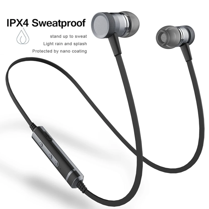 Picun H6 Bluetooth Earphone Sport Running Wireless Earphone Stereo Bass Bluetooth Headset earbuds with microphone for smartphone
Picun H6 Bluetooth Earphone Sport Running Wireless Earphone Stereo Bass Bluetooth Headset earbuds with microphone for smartphone