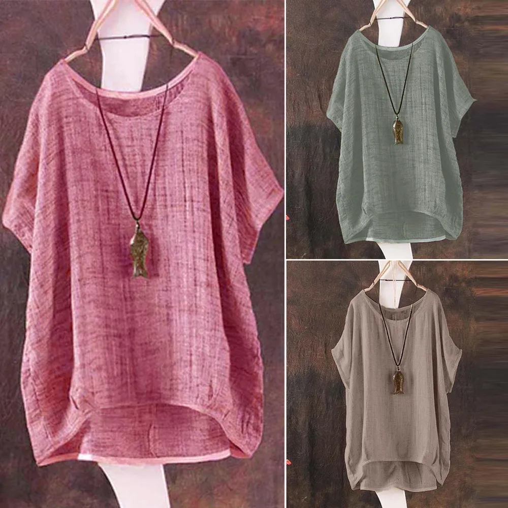 CHAMSGEND Blouse Womens 2018 Summer Fashion Womens Bat Short Sleeve Casual Loose Top Thin Section Blouse Pullover Shirt July9
CHAMSGEND Blouse Womens 2018 Summer Fashion Womens Bat Short Sleeve Casual Loose Top Thin Section Blouse Pullover Shirt July9