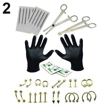 Professional Body Piercing Tool Kit Nose Belly Button Body Jewelry Ear Nose Navel Nipple Stainless Steel Needles Set Facial Kit
Professional Body Piercing Tool Kit Nose Belly Button Body Jewelry Ear Nose Navel Nipple Stainless Steel Needles Set Facial Kit
