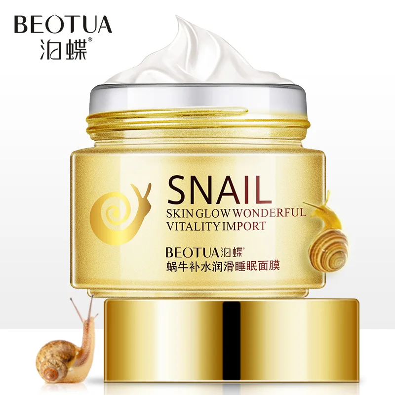 Snail Sleeping Mask Cream No Wash Moisturizing Night Cream Anti Aging Anti Wrinkle Nutrition Face Cream
Snail Sleeping Mask Cream No Wash Moisturizing Night Cream Anti Aging Anti Wrinkle Nutrition Face Cream