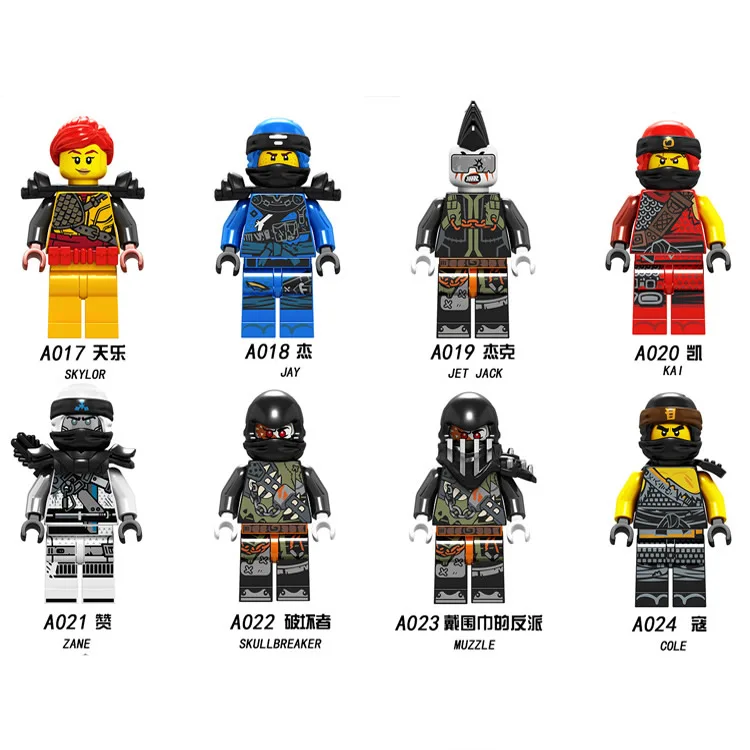 Ninja Movie Ninja Action Figure Iron Baron Lloyd Chew Master Golden Dragon Harumi Building Block Toys Ninja
Ninja Movie Ninja Action Figure Iron Baron Lloyd Chew Master Golden Dragon Harumi Building Block Toys Ninja