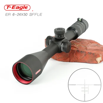T-EAGLE ER 6-24X50 SFFLE Hunting Riflescope Tactical Optical Sight Full Size Mil-Dot RGB Wire Reticle hunting optics rifle scope
T-EAGLE ER 6-24X50 SFFLE Hunting Riflescope Tactical Optical Sight Full Size Mil-Dot RGB Wire Reticle hunting optics rifle scope