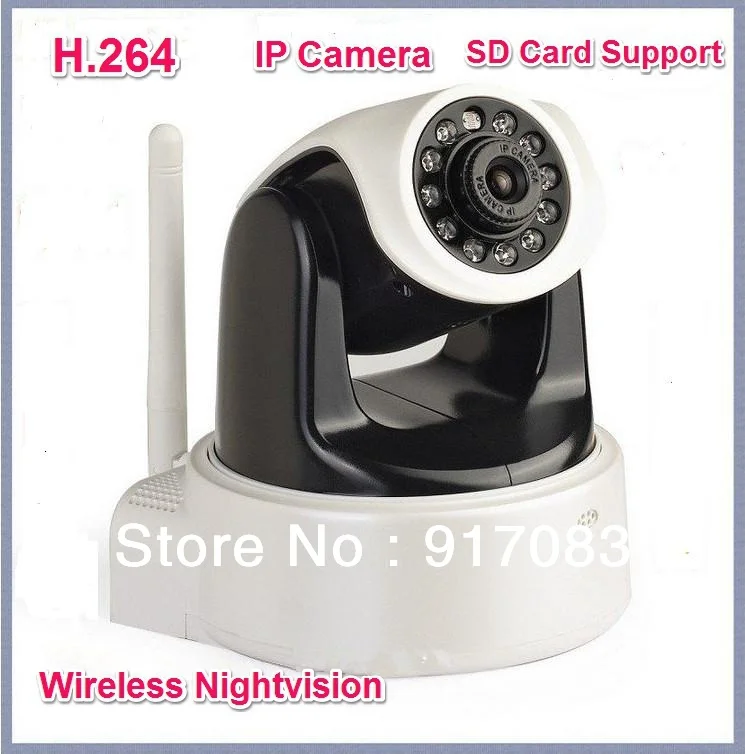 Wifi Wireless IP Camera HD 1.0 Mega Pixels H.264 With IR-cut SD Card Slot Apple Android Windows System Support
Wifi Wireless IP Camera HD 1.0 Mega Pixels H.264 With IR-cut SD Card Slot Apple Android Windows System Support