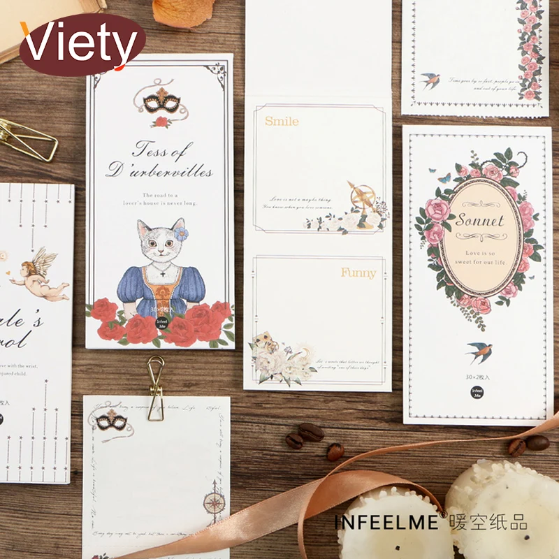 Vintage European style Alice student memo pad planner sticky note paper sticker kawaii stationery pepalaria office 30 pages
Vintage European style Alice student memo pad planner sticky note paper sticker kawaii stationery pepalaria office 30 pages