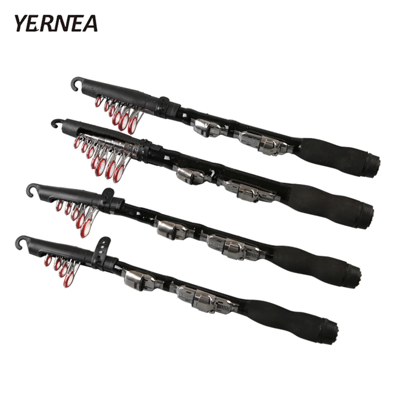 Yernea Mini 1.0M - 2.3M Portable Telescopic Fishing Rod Spinning Carbon Fish Hand Fishing Tackle Sea Rod Ocean Rod Fishing Pole
Yernea Mini 1.0M - 2.3M Portable Telescopic Fishing Rod Spinning Carbon Fish Hand Fishing Tackle Sea Rod Ocean Rod Fishing Pole