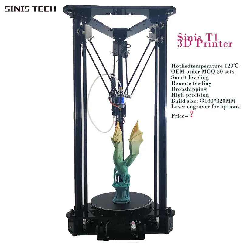 3 D Printer Sinis 3D Laser Engraver Cheap 3d Printer Machine Smart Leveling AutoFeeding Reprap Prusa i3 Delta 3d Printer Kit DIY
3 D Printer Sinis 3D Laser Engraver Cheap 3d Printer Machine Smart Leveling AutoFeeding Reprap Prusa i3 Delta 3d Printer Kit DIY