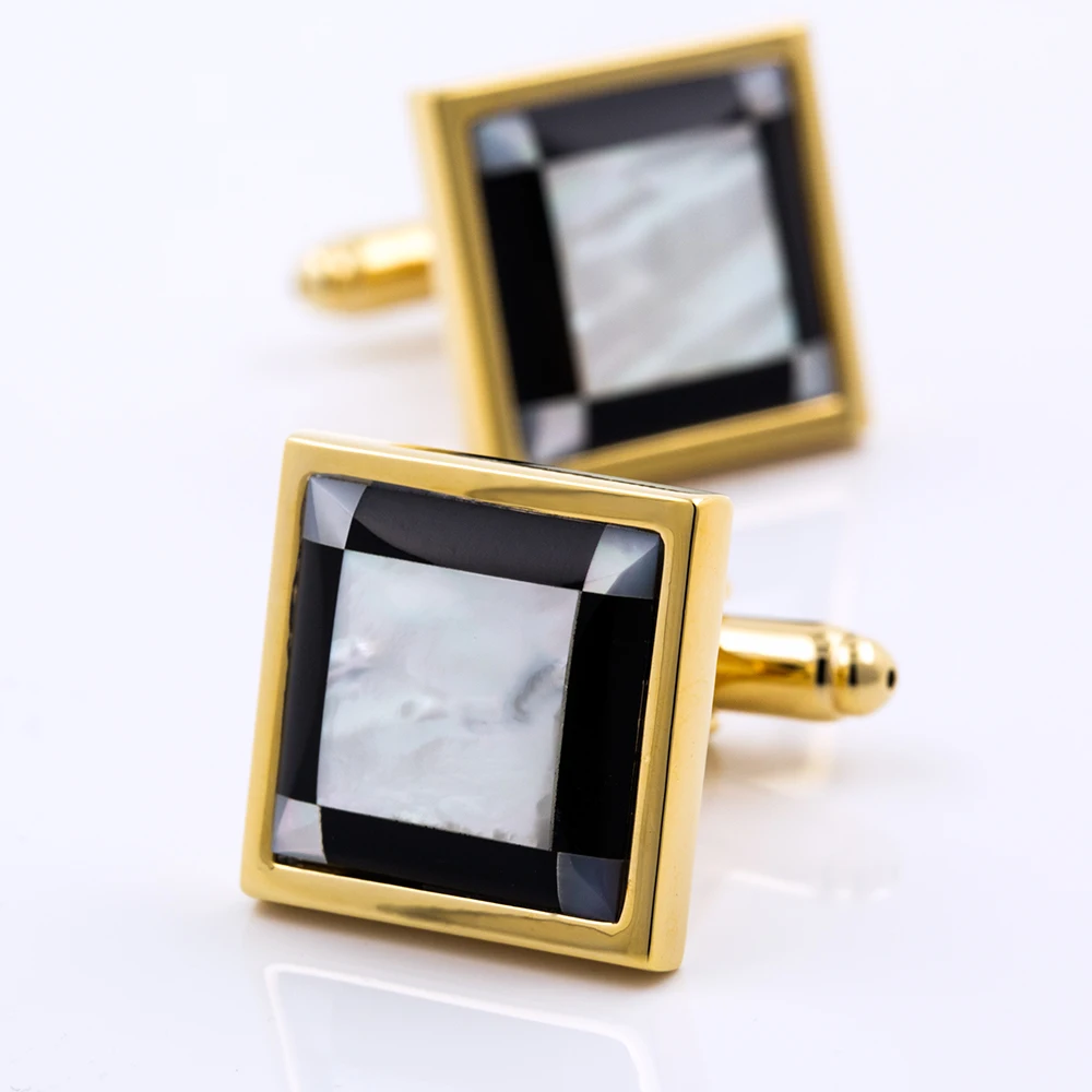 KFLK brand high quality men's shirts golden shell cufflinks cuff button hot wedding gift button 2019 new products free shipping
KFLK brand high quality men's shirts golden shell cufflinks cuff button hot wedding gift button 2019 new products free shipping