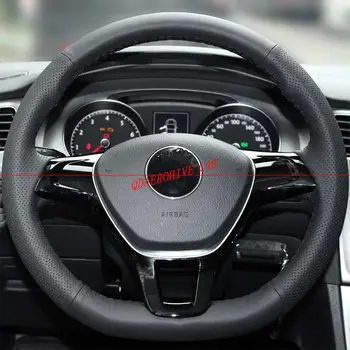 QDAEROHIVE Artificial micro fiber Leather Car Steering Wheel Cover for Volkswagen VW Golf 7 Mk Polo Jetta Passat B8 Tiguan Shara
QDAEROHIVE Artificial micro fiber Leather Car Steering Wheel Cover for Volkswagen VW Golf 7 Mk Polo Jetta Passat B8 Tiguan Shara
