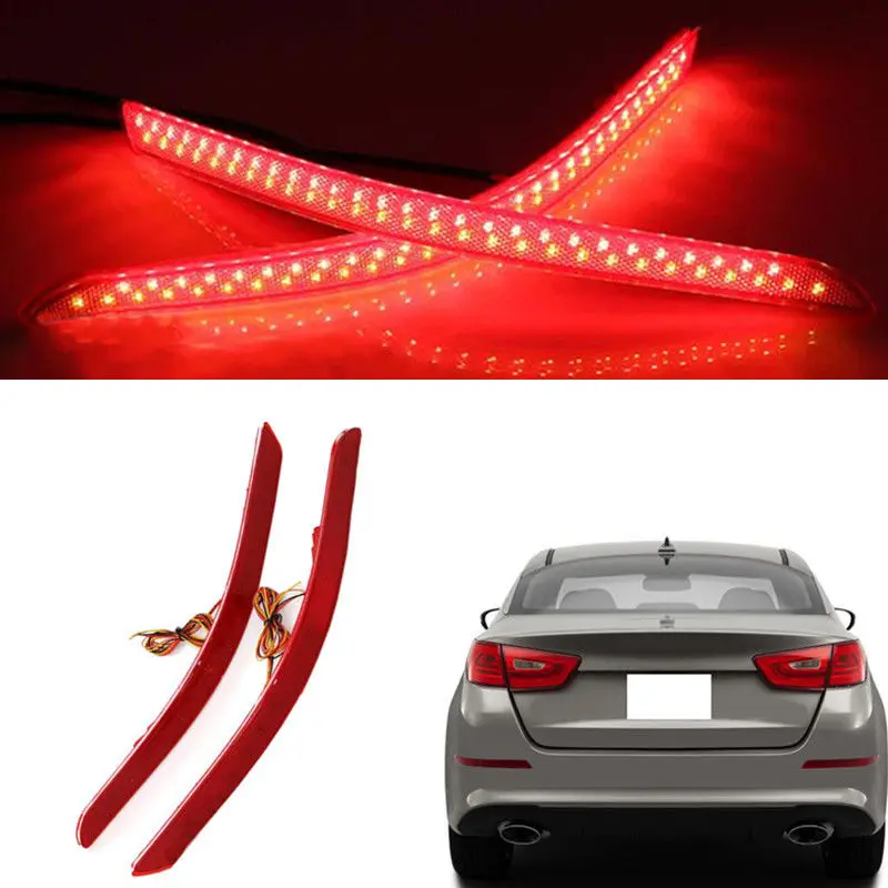 For Kia K5 Optima 2014-15 A Set Rear fog lamp brake light + flicker Yellow Turn
For Kia K5 Optima 2014-15 A Set Rear fog lamp brake light + flicker Yellow Turn