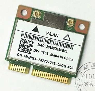 SSEA New Network Card for DELL for Atheros AR5b125 DW1506 802.11b/g half Mini PCI-E Wireless Card
SSEA New Network Card for DELL for Atheros AR5b125 DW1506 802.11b/g half Mini PCI-E Wireless Card
