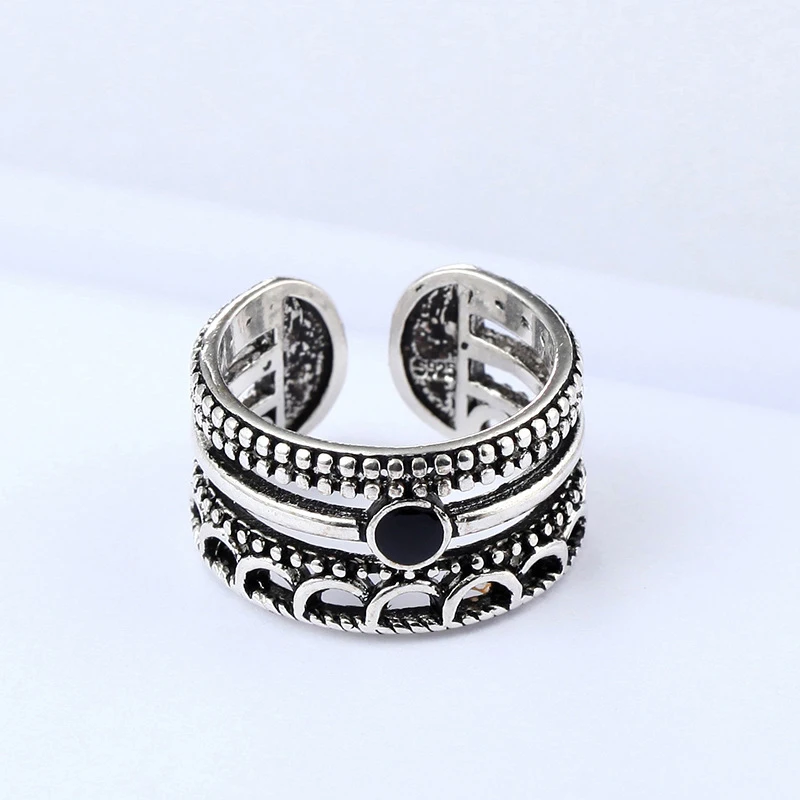 XIYANIKE 925 Sterling Silver 2019 New Arrival Vintage Punk Wave Line Nostalgia Made Open Couple Ring For Women Man Anniversary
XIYANIKE 925 Sterling Silver 2019 New Arrival Vintage Punk Wave Line Nostalgia Made Open Couple Ring For Women Man Anniversary