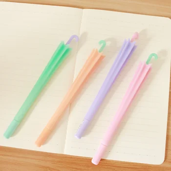 16 pcs/Lot Umbrella gel ink pens Candy color body 0.5mm roller ball Black ink pen Stationery items Office School supplies A6584
16 pcs/Lot Umbrella gel ink pens Candy color body 0.5mm roller ball Black ink pen Stationery items Office School supplies A6584