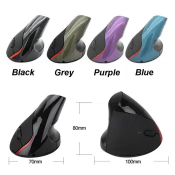 Ergonomic Wireless Mouse Rechargeable 5 Buttons 2.4GHz WiFi USB Optical Mouse Vertical Shape Wireless Protects Arm Mouse For PC
Ergonomic Wireless Mouse Rechargeable 5 Buttons 2.4GHz WiFi USB Optical Mouse Vertical Shape Wireless Protects Arm Mouse For PC