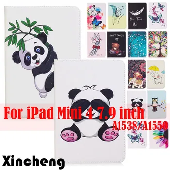 Pu leather Printed Case for ipad mini 4 7.9 inch Flip smart stand cover Cute Owl Cartoon Pattern case Flower coque funda
Pu leather Printed Case for ipad mini 4 7.9 inch Flip smart stand cover Cute Owl Cartoon Pattern case Flower coque funda