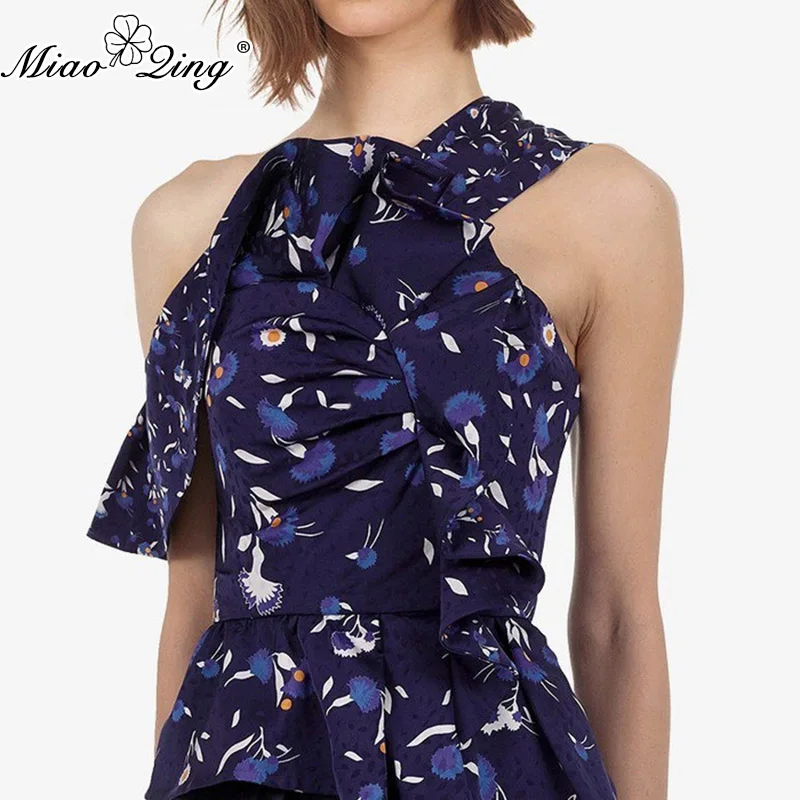 MIAOQING Ladies elegant print shirt slant shoulder sleeveless shirt size irregular shirt women 2019 fashion summer new
MIAOQING Ladies elegant print shirt slant shoulder sleeveless shirt size irregular shirt women 2019 fashion summer new