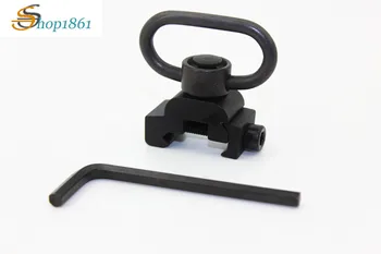 Rifle Quick Release Detach QD Sling Swivel Tactical Military Sling Loop with 20mm for Picatinny Rail System
Rifle Quick Release Detach QD Sling Swivel Tactical Military Sling Loop with 20mm for Picatinny Rail System