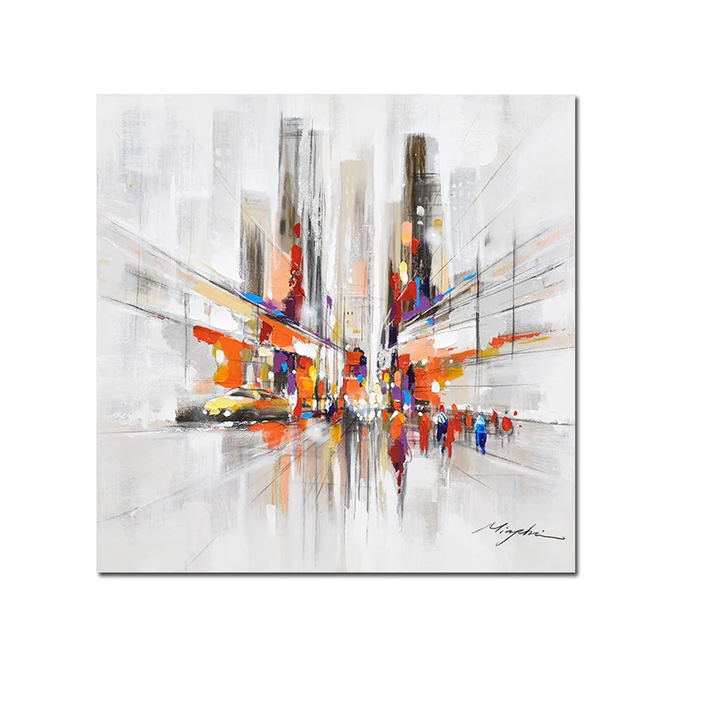 City Downtown New York Urban Streets Modern Picture Hand Painted Abstract Canvas Oil Painting Handmade Wall Art For LivingRoom
City Downtown New York Urban Streets Modern Picture Hand Painted Abstract Canvas Oil Painting Handmade Wall Art For LivingRoom