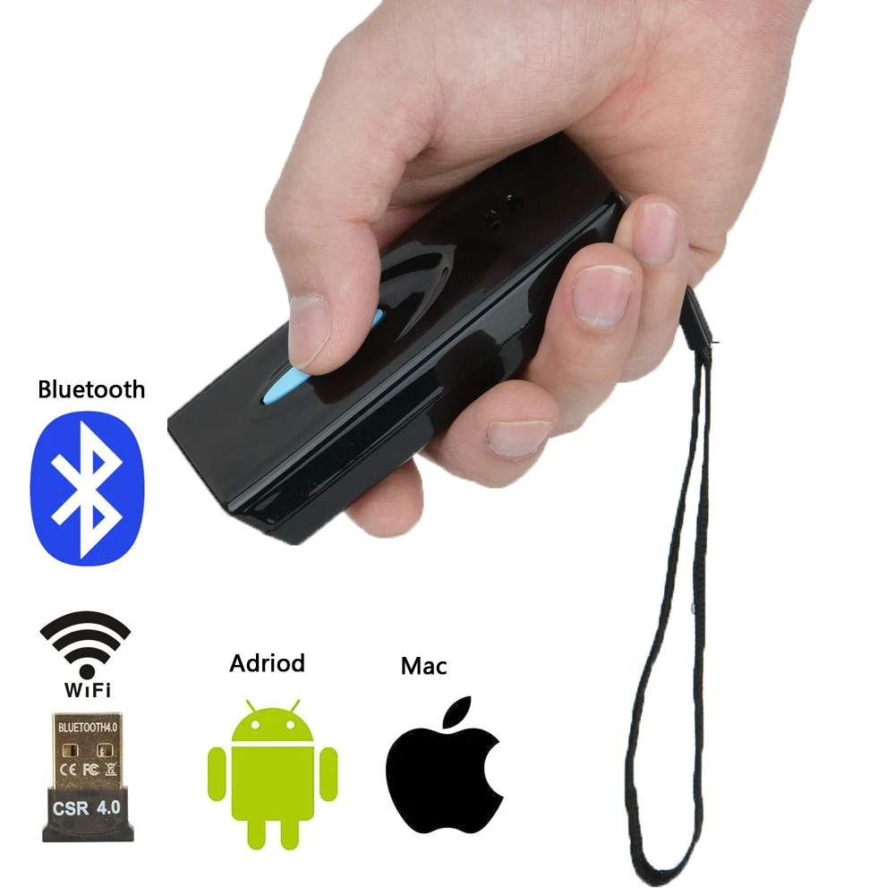 Bluetooth Barcode Scanner, 1D Portable Wireless Laser/ CCD Line code Reader For POS/Android/IOS/Imac/Ipad/Windows Bluetooth4.0
Bluetooth Barcode Scanner, 1D Portable Wireless Laser/ CCD Line code Reader For POS/Android/IOS/Imac/Ipad/Windows Bluetooth4.0